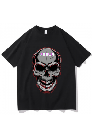 Vesla Wear Oversize Dijital Baskılı Unisex T-shirt