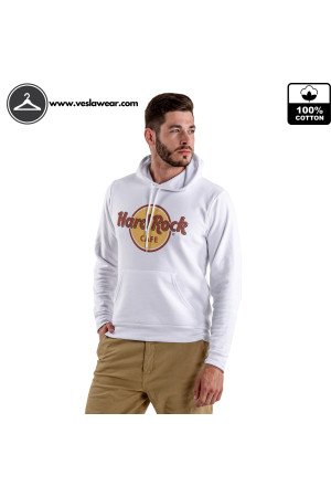  Hard Rock Cafe Baskılı 3 İplik Unisex Sweatshirt